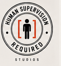 Human Supervision Required institutional evidence stamp